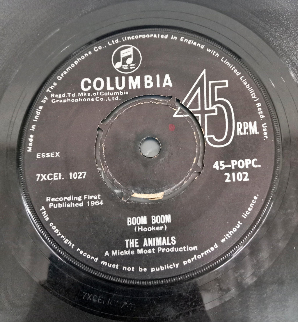 The Animals - Boom Boom (45-RPM)