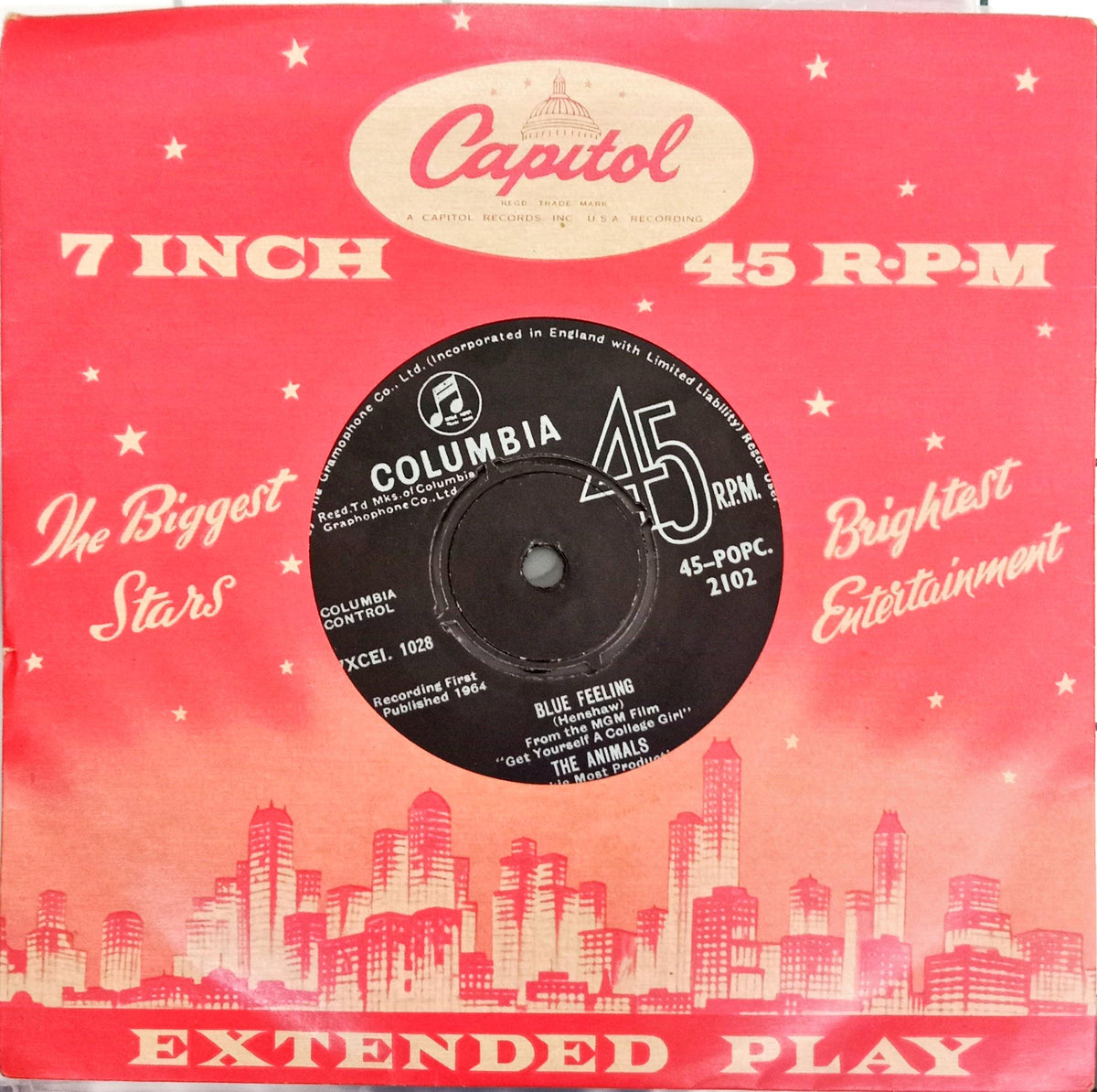 The Animals - Boom Boom (45-RPM)