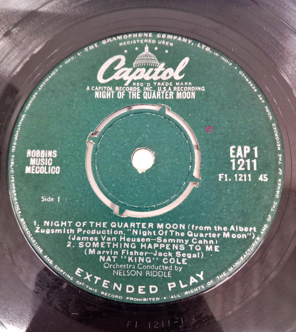 Nat "King" Cole -  Night Of The Quarter Moon (45-RPM)