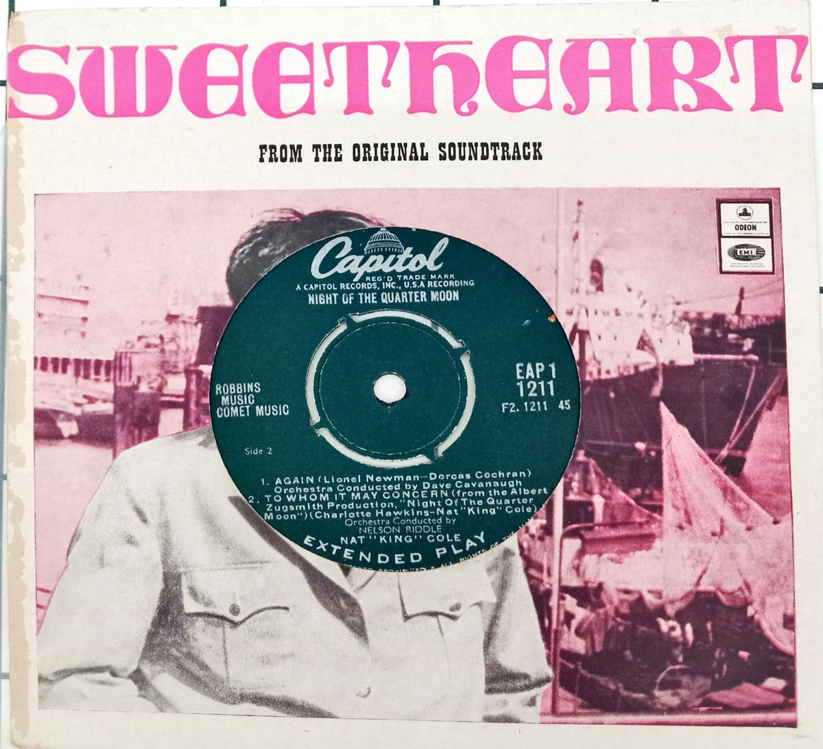 Nat "King" Cole -  Night Of The Quarter Moon (45-RPM)