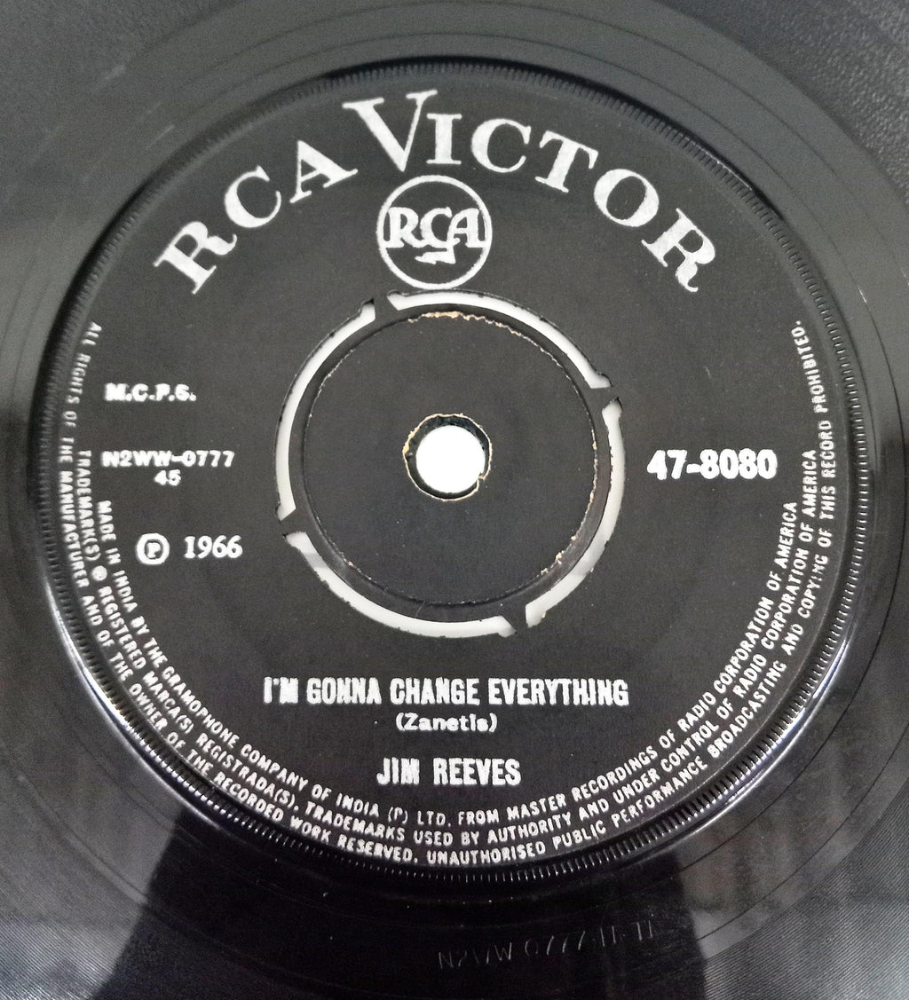 Jim Reeves -  I'm Gonna Change Everything / Pride Goes Before A Fall (45-RPM)