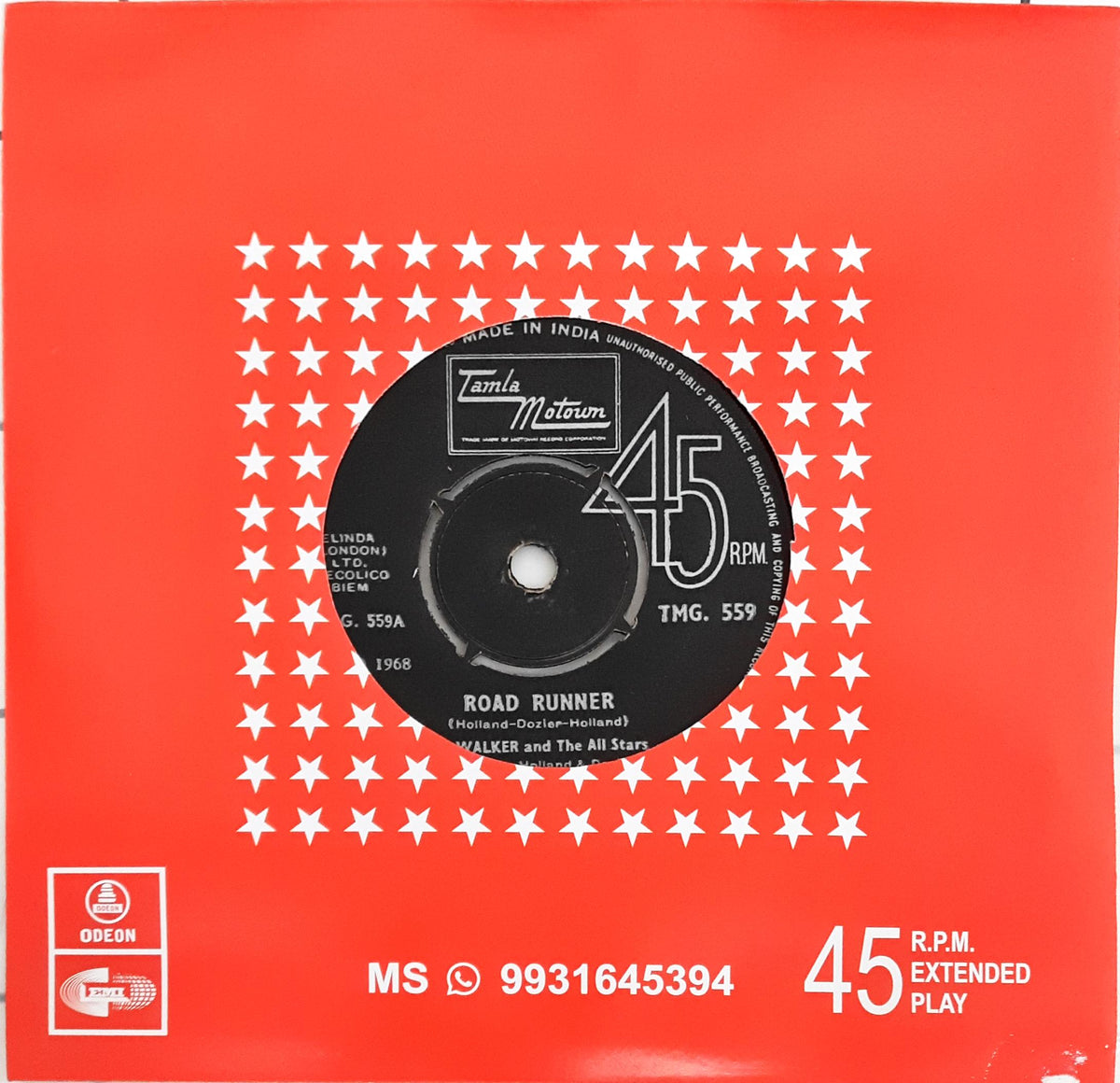 Jr. Walker And The All Stars -  Road Runner (45-RPM)