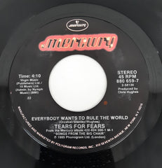 Tears For Fears  - Everybody Wants To Rule The World (45-RPM)