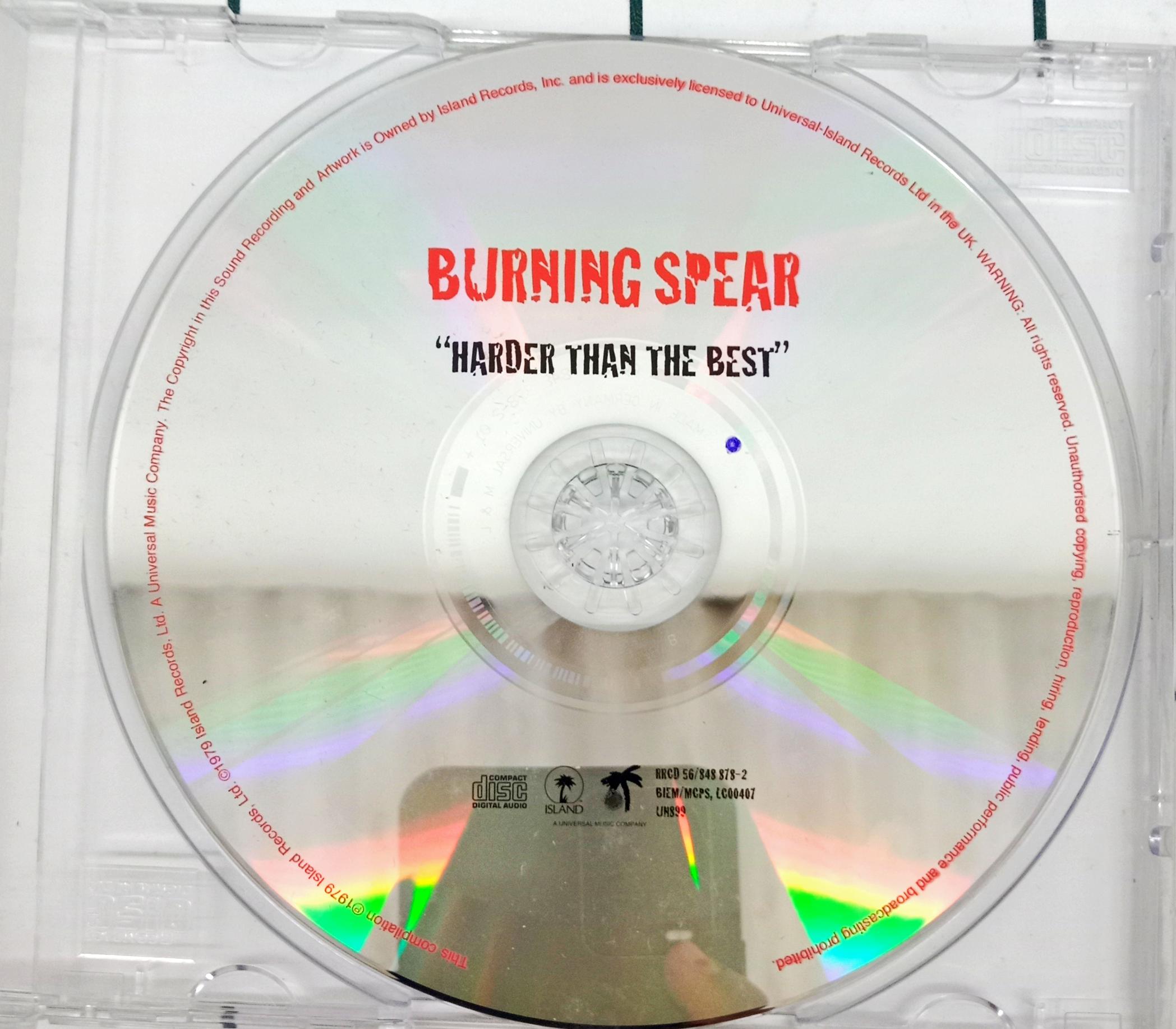 Burning Spear - Harder Than The Best (CD)