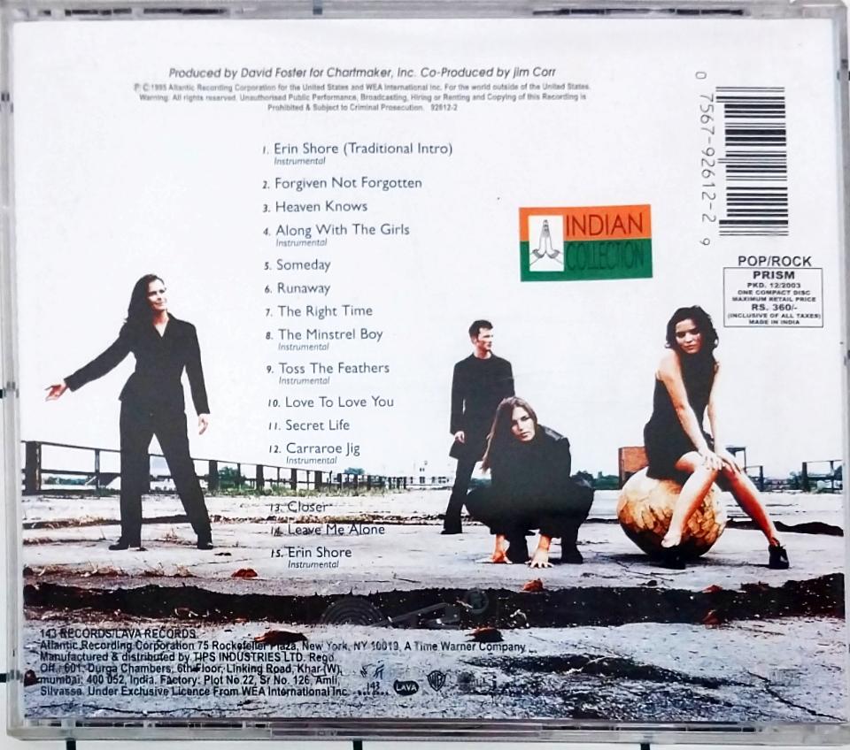 Corrs, The - Forgiven, Not Forgotten (CD)