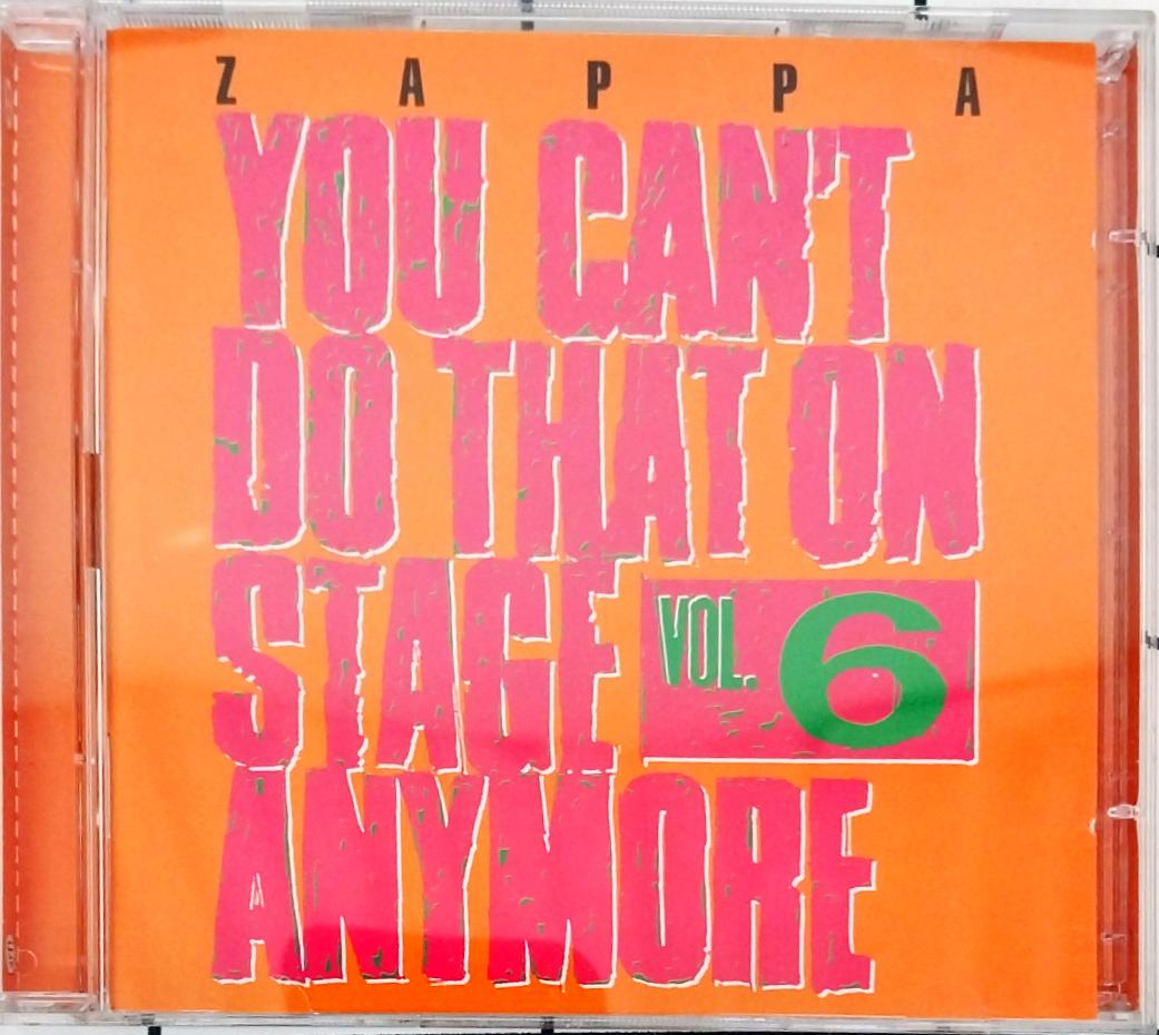 Frank Zappa - You Can't Do That On Stage Anymore Vol. 6 (CD) (2)