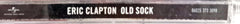 Eric Clapton  -  Old Sock (CD)