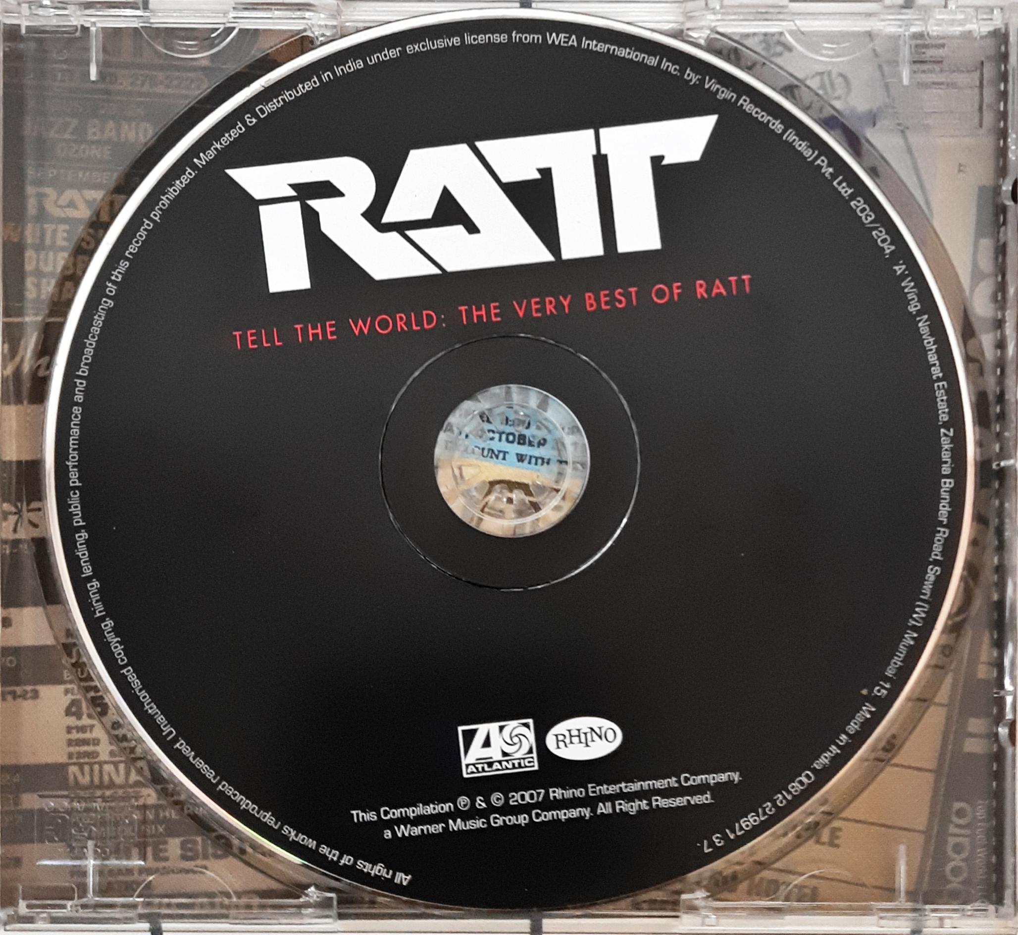 Ratt –  - Tell The World - The Very Best Of Ratt (CD)