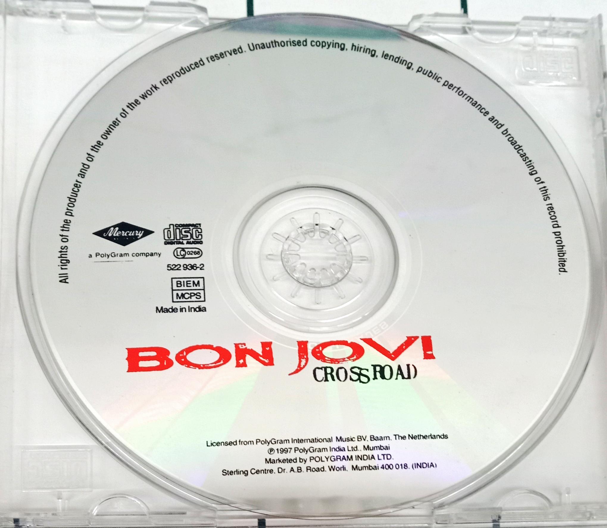 Bon Jovi - Cross Road (The Best Of Bon Jovi) (CD)