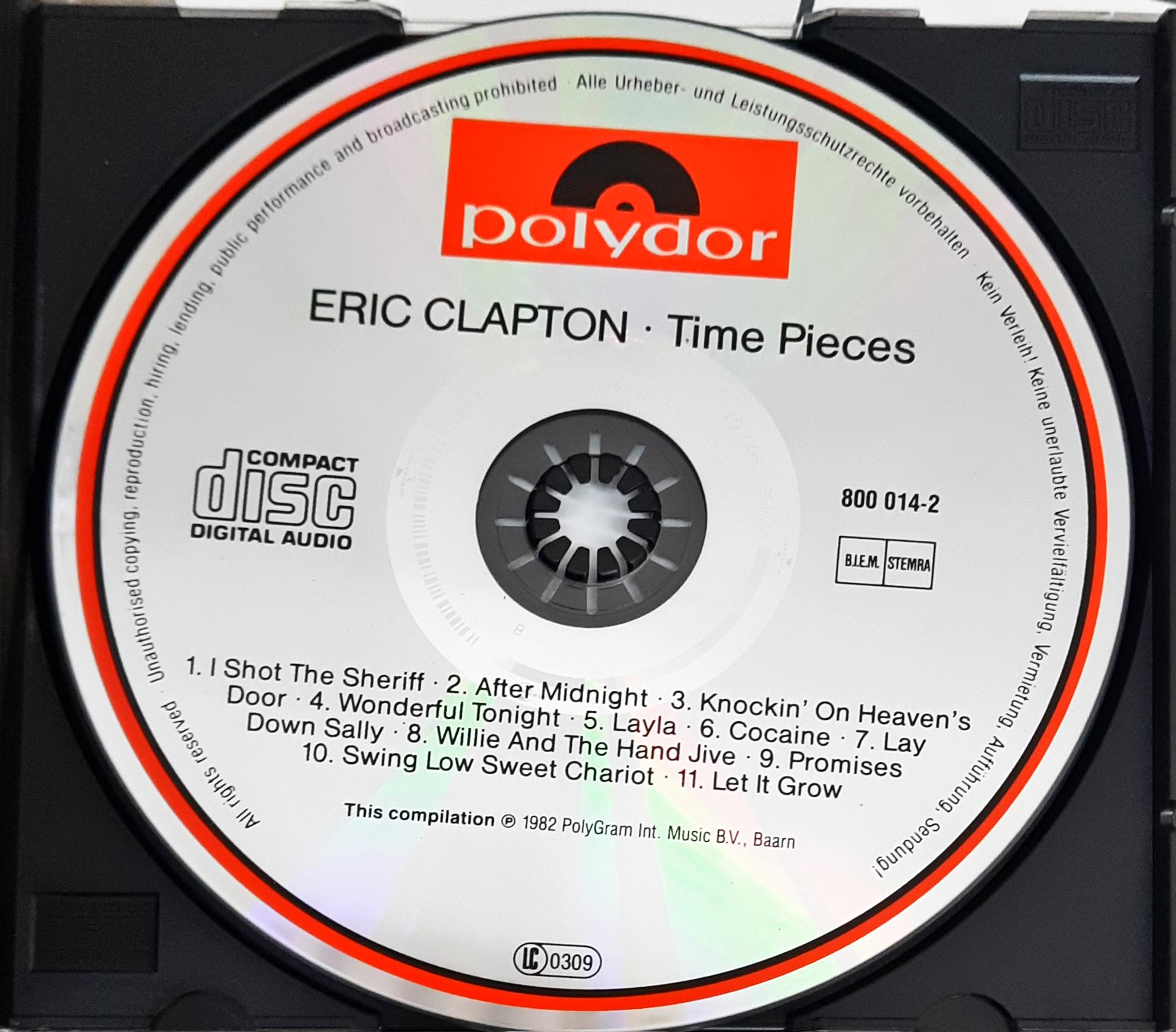 Eric Clapton - Time Pieces (CD)