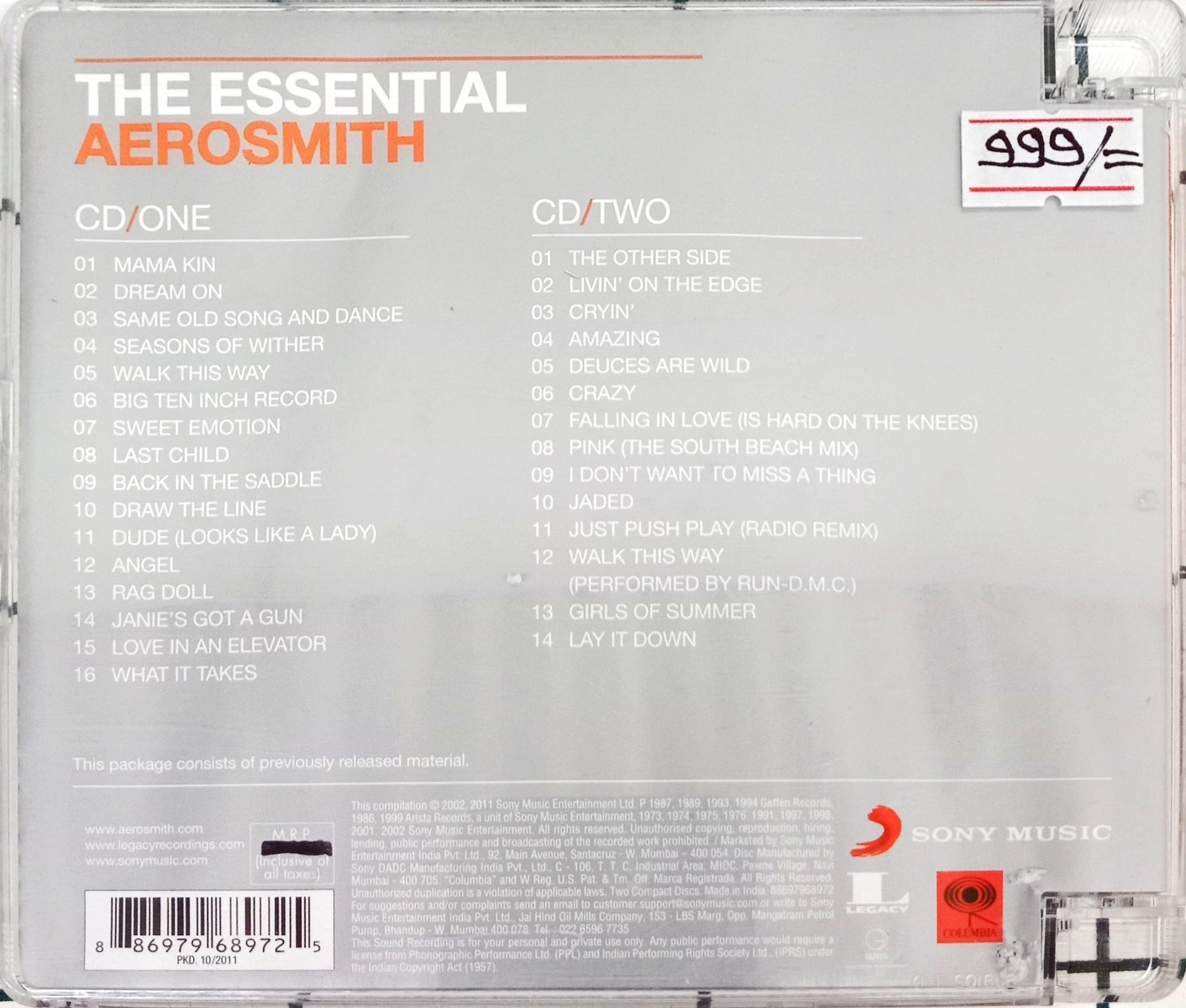 Aerosmith - The Essential Aerosmith (CD)