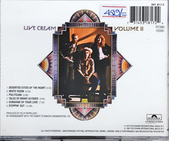 Cream  -  Live Cream Volume II (CD)