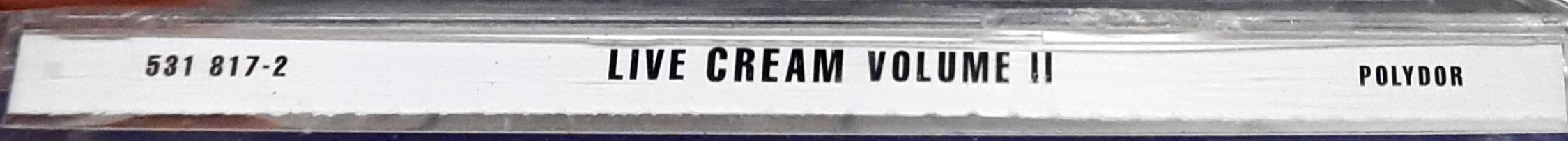 Cream  -  Live Cream Volume II (CD)