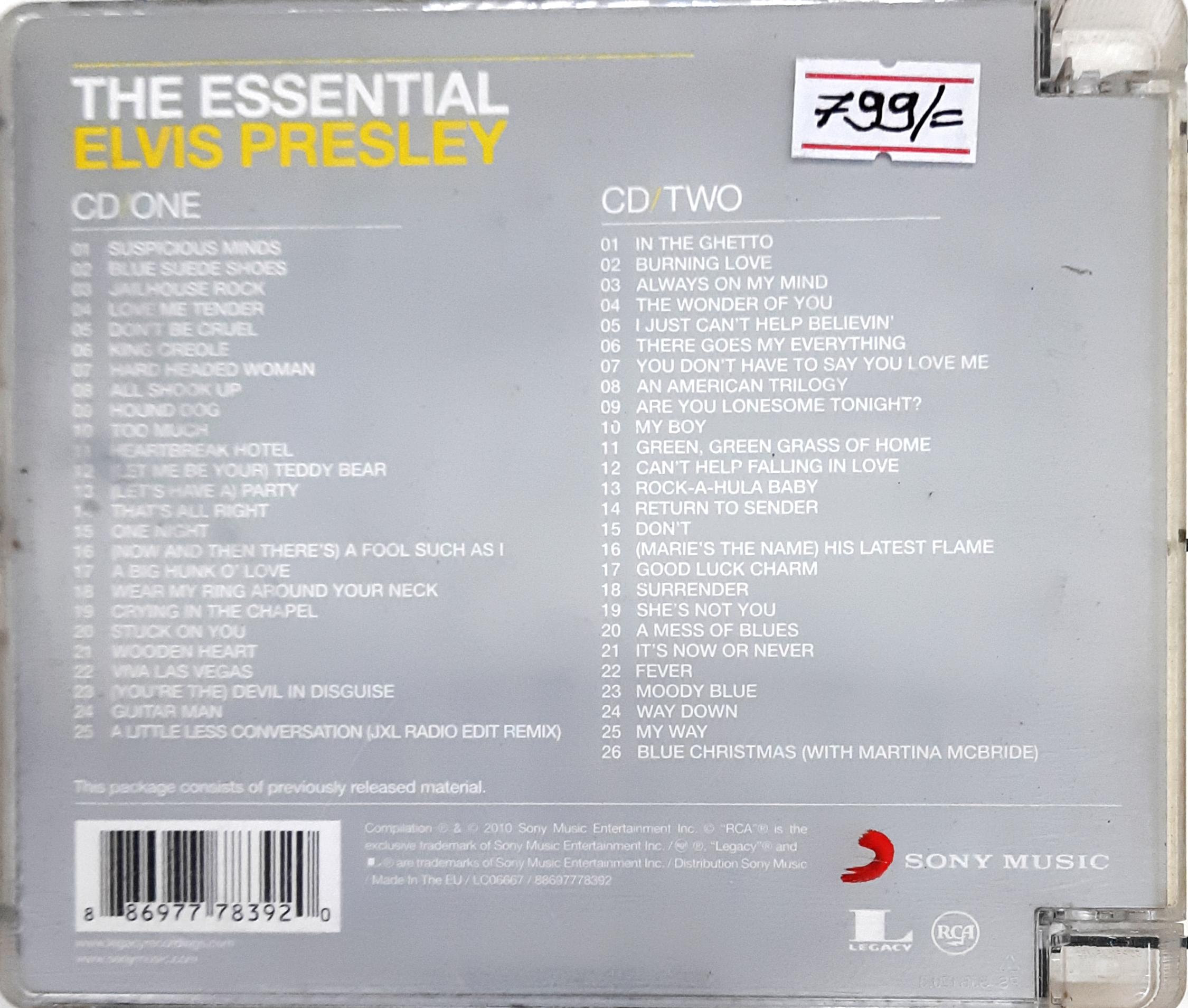 Elvis Presley - The Essential Elvis Presley (CD)