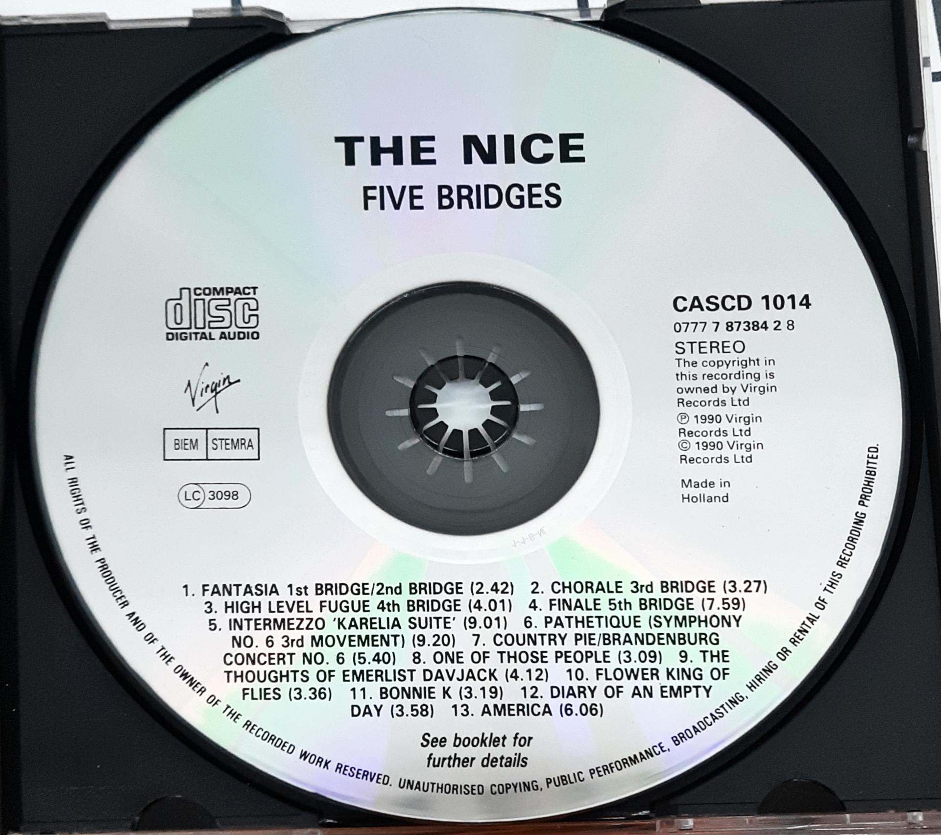 Nice - Five Bridges (CD)