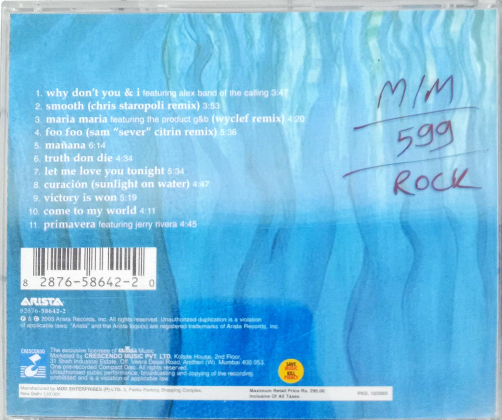 Santana  - Ceremony (Remixes & Rarities) (CD)