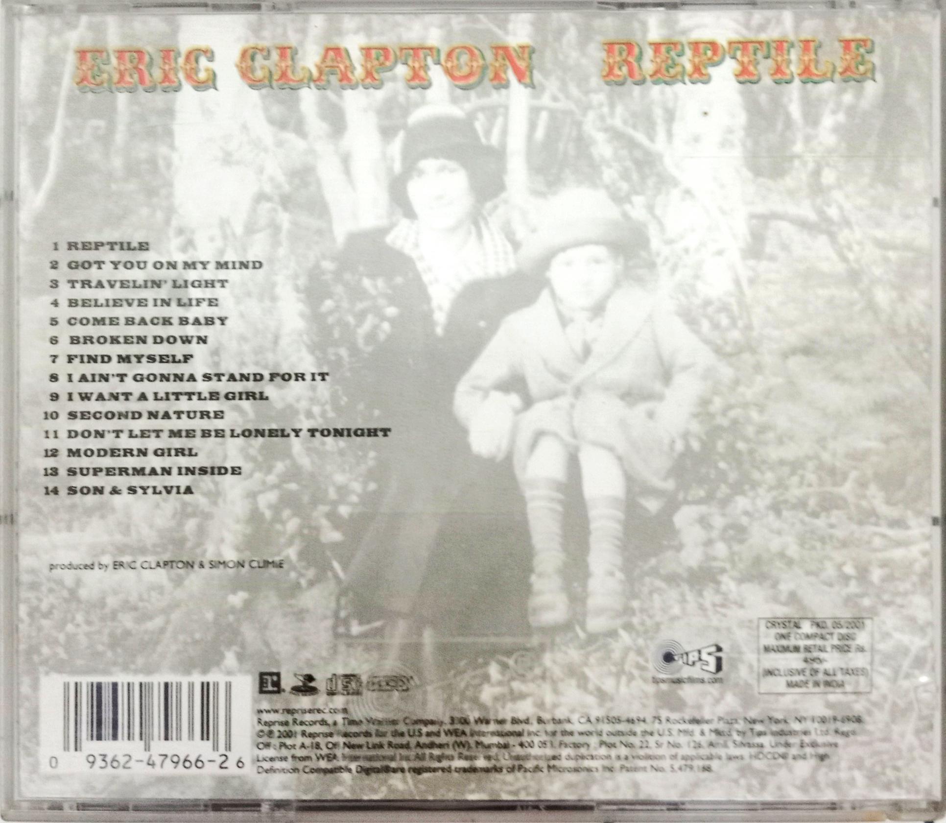 Eric Claption  - Reptile (CD)