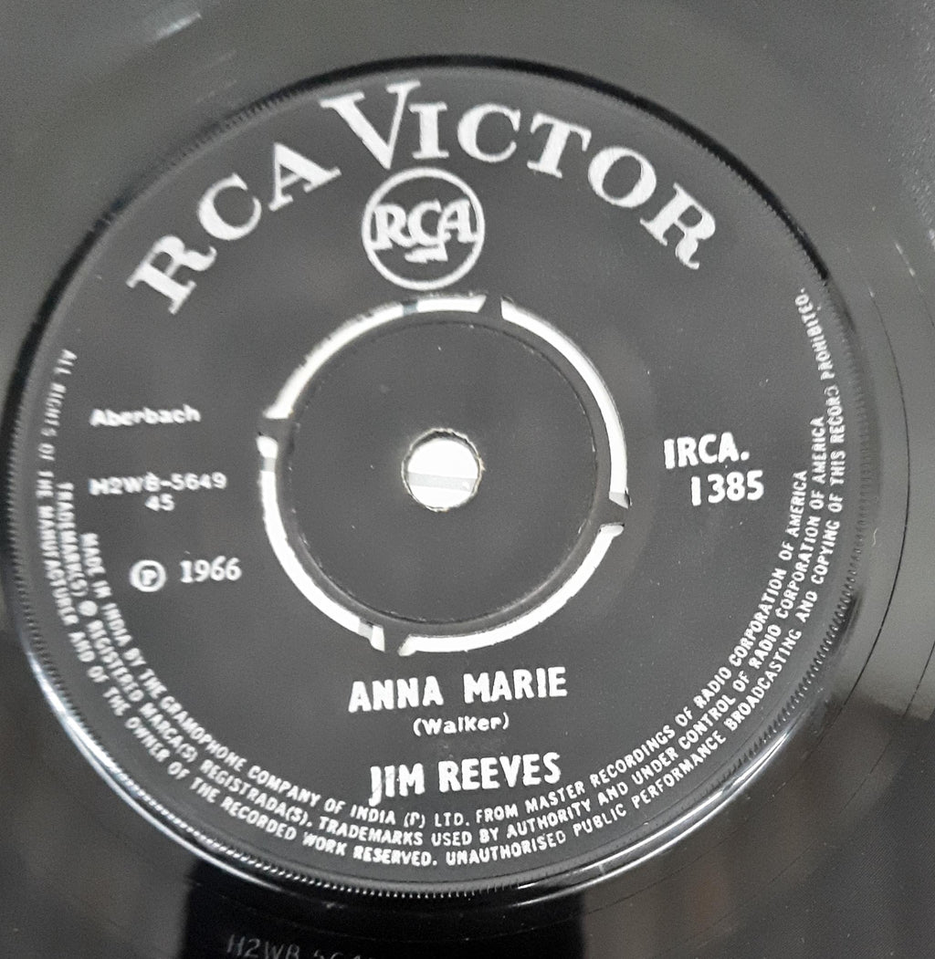 Jim Reeves -  I Love You Because / Anna Marie (45-RPM)