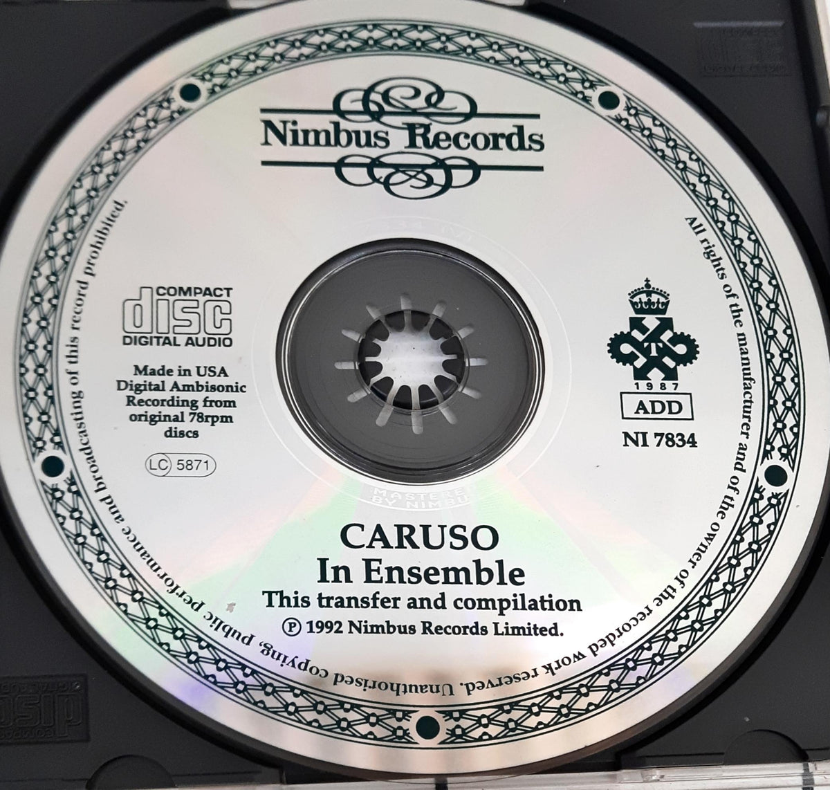 Caruso - Caruso In Ensemble (CD)