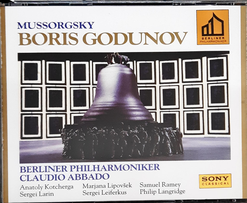 Mussorgsky* - Berliner Philharmoniker, Claudio Abbado, Anatoly Kotcherga*, Marjana Lipovšek, Samuel Ramey, Sergei Larin*, Sergei Leiferkus, Philip Langridge  - Boris Godunov (CD)