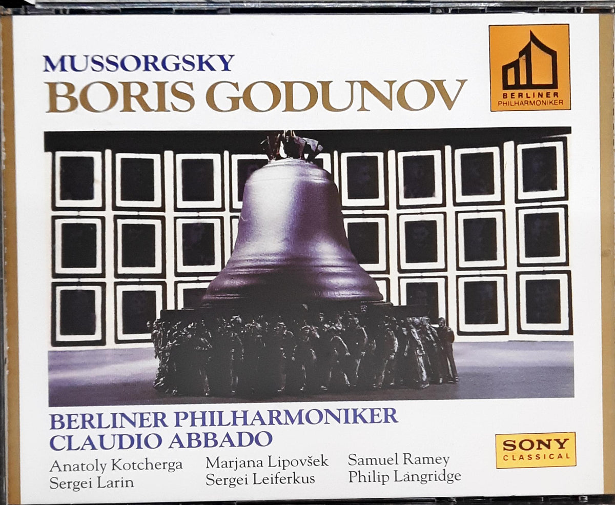 Mussorgsky* - Berliner Philharmoniker, Claudio Abbado, Anatoly Kotcherga*, Marjana Lipovšek, Samuel Ramey, Sergei Larin*, Sergei Leiferkus, Philip Langridge  - Boris Godunov (CD)