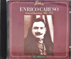 Enrico Caruso - Historical Recordings (1906-1914) (CD)