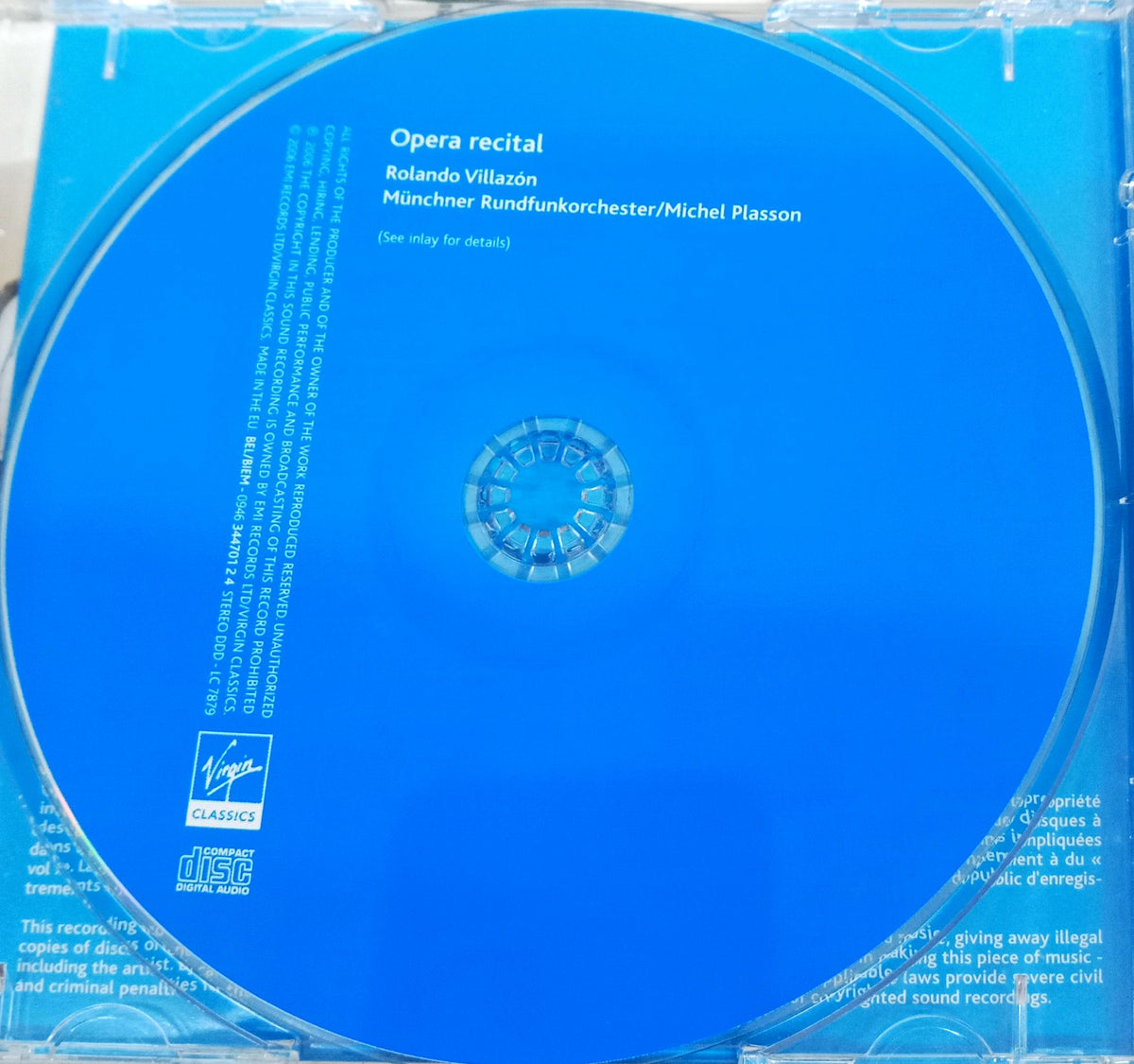 Rolando Villazón, Münchner Rundfunkorchester, Michel Plasson - Opera Recital (CD)