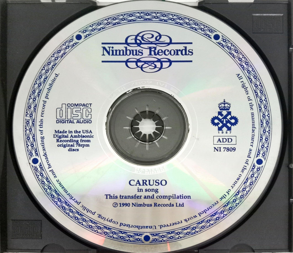 Enrico Caruso - Caruso In Song (CD)