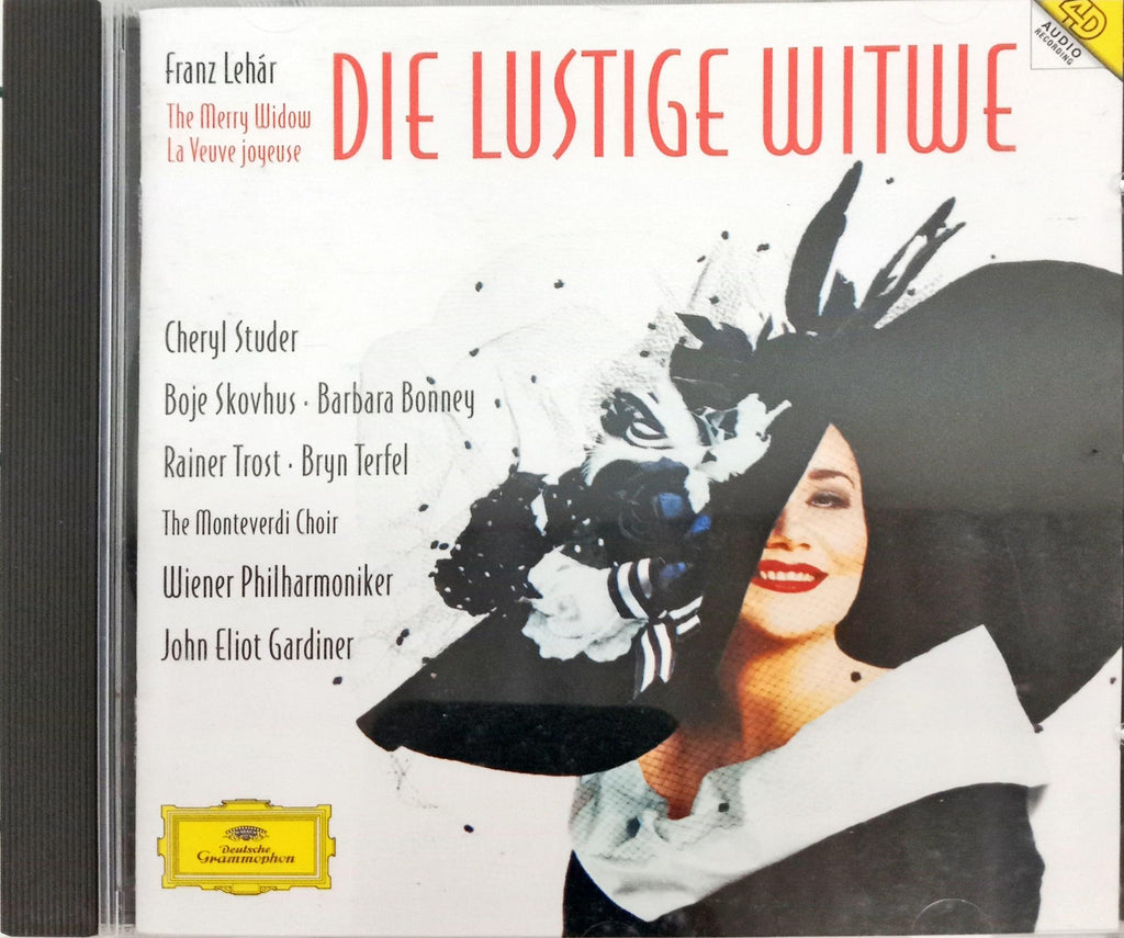 Franz Lehár - Cheryl Studer, Boje Skovhus*, Barbara Bonney, Rainer Trost, Bryn Terfel, The Monteverdi Choir, Wiener Philharmoniker, John Eliot Gardiner  - Die Lustige Witwe - The Merry Widow - La Veuve Joyeuse (CD)