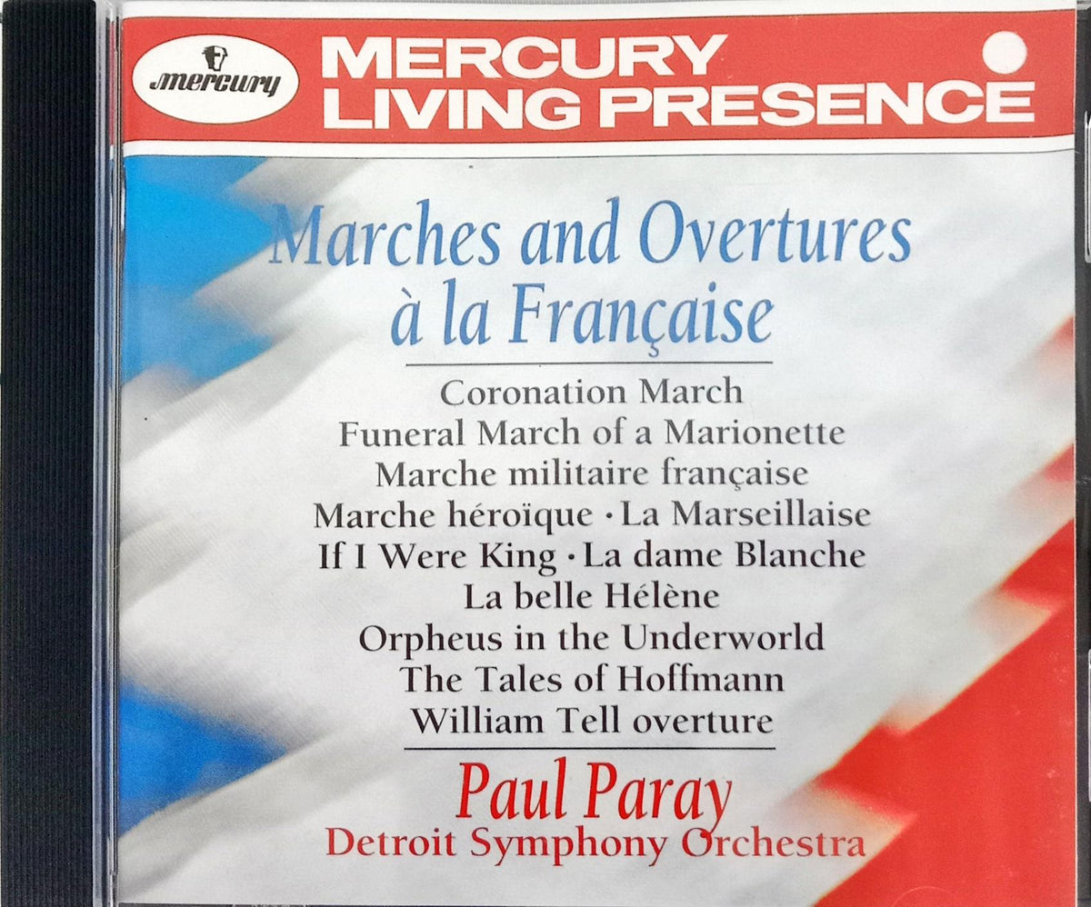 Paul Paray, Detroit Symphony Orchestra  - Marches And Overtures À La Française (CD)