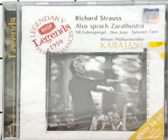 Richard Strauss / Wiener Philharmoniker / Karajan -  Also Sprach Zarathustra / Till Eulenspiegel · Don Juan · Salomes Tanz (CD)