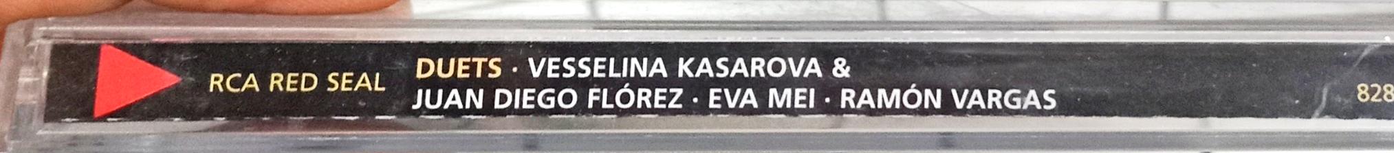 Vesselina Kasarova, Juan Diego Florez, Ramón Vargas, Eva Mei – Duets: Vesselina Kasarova & Juan Diego Florez - Eva Mei - Ramon Vergas (CD)