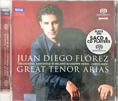 Juan Diego Flórez*, Orchestra Sinfonica Di Milano Giuseppe Verdi · Carlo Rizzi - Great Tenor Arias (CD)