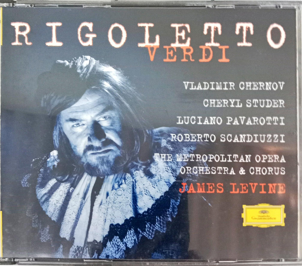 Verdi* - Vladimir Chernov, Cheryl Studer, Luciano Pavarotti, Roberto Scandiuzzi, The Metropolitan Opera Orchestra* & Chorus*, James Levine (2) -  Rigoletto (CD)