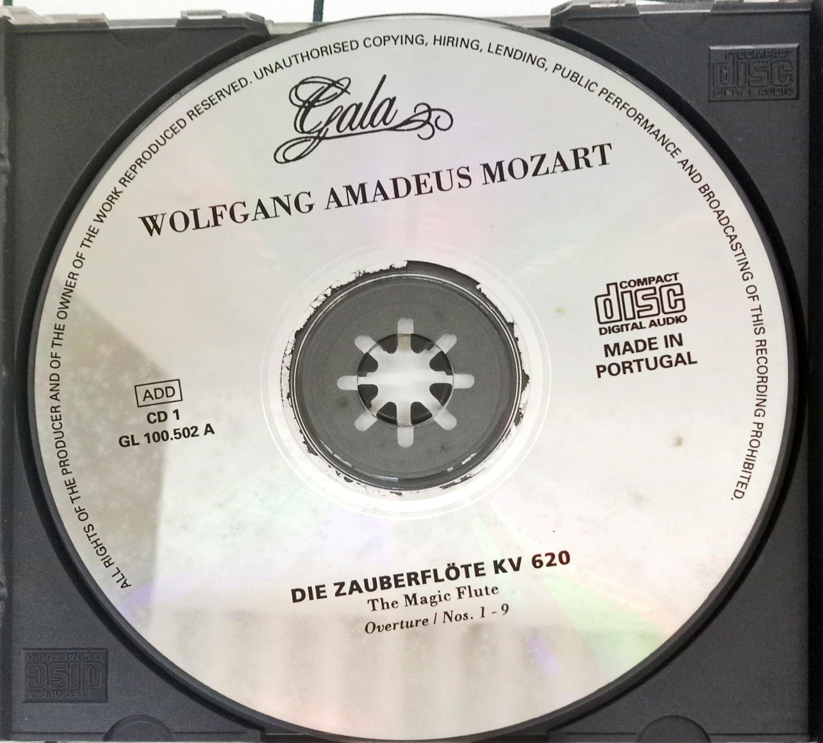 W. A. Mozart* - George Szell, Wiener Philharmoniker  - Die Zauberflöte = The Magic Flute (CD)