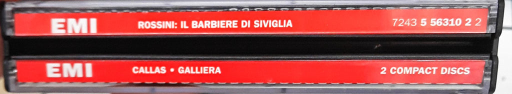 Rossini* - Maria Callas, Luigi Alva, Tito Gobbi, Philharmonia Orchestra And Chorus*, Alceo Galliera - Il Barbiere Di Siviglia (CD)