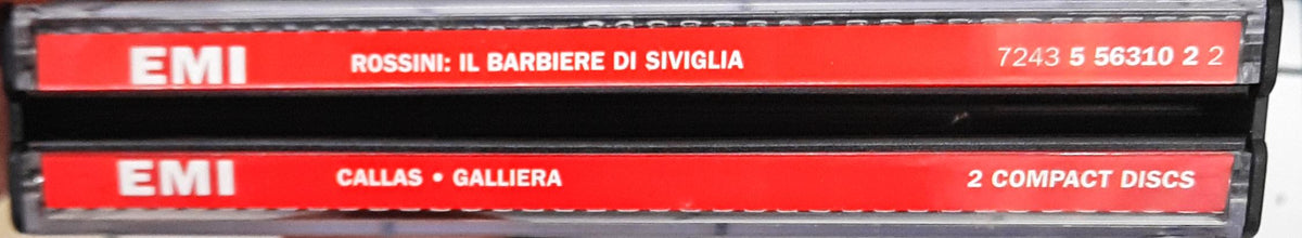 Rossini* - Maria Callas, Luigi Alva, Tito Gobbi, Philharmonia Orchestra And Chorus*, Alceo Galliera - Il Barbiere Di Siviglia (CD)