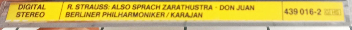 Richard Strauss, Berliner Philharmoniker, Herbert von Karajan – Also Sprach Zarathustra  -  Ainsi Parlait Zarathoustra • Don Juan (CD)