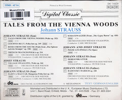 Orchester Der Wiener Volksoper* Conductor Peter Falk (2) Conductor Carl Michalski, Johann Strauss - Tales From The Vienna Woods (CD)