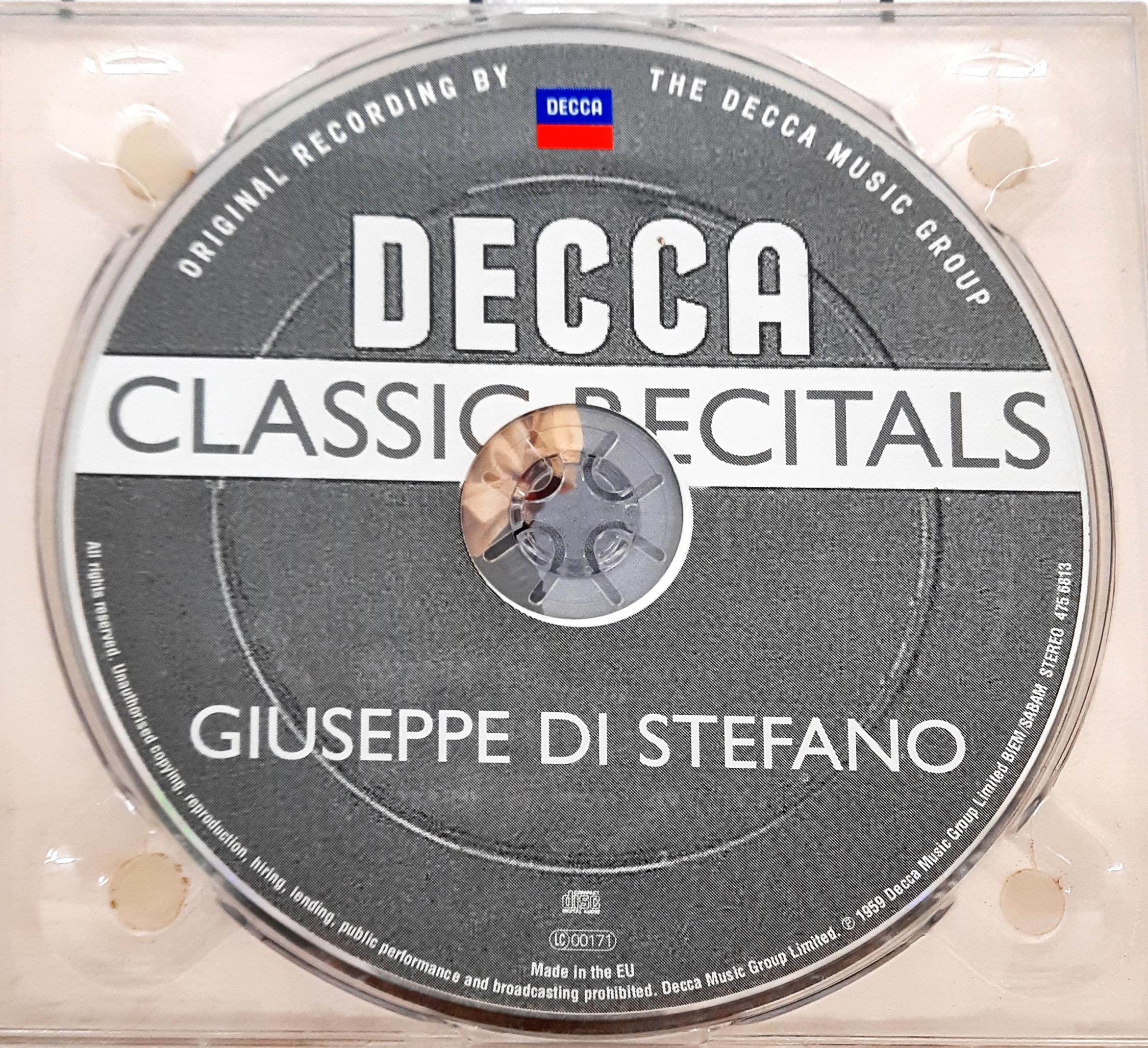 Giuseppe di Stefano - Italy (CD)