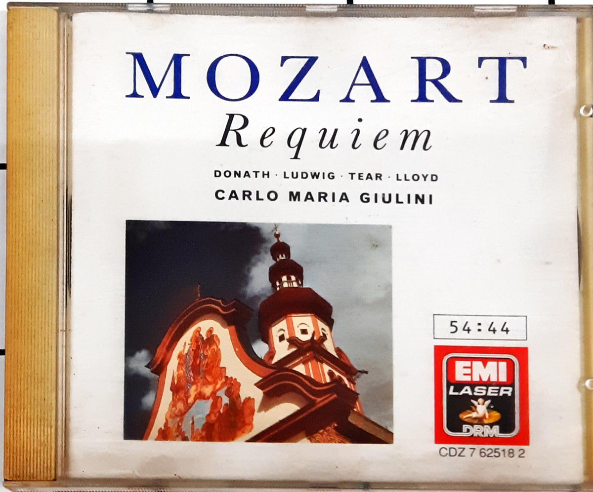 Mozart*, Donath*, Ludwig*, Tear*, Lloyd*, Carlo Maria Giulini -  Requiem (CD)