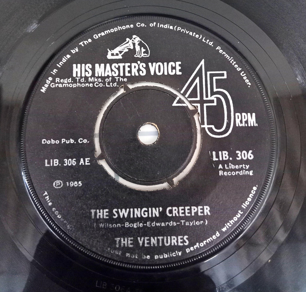 The Ventures - The Swingin' Creeper / Pedal Pusher (45-RPM)