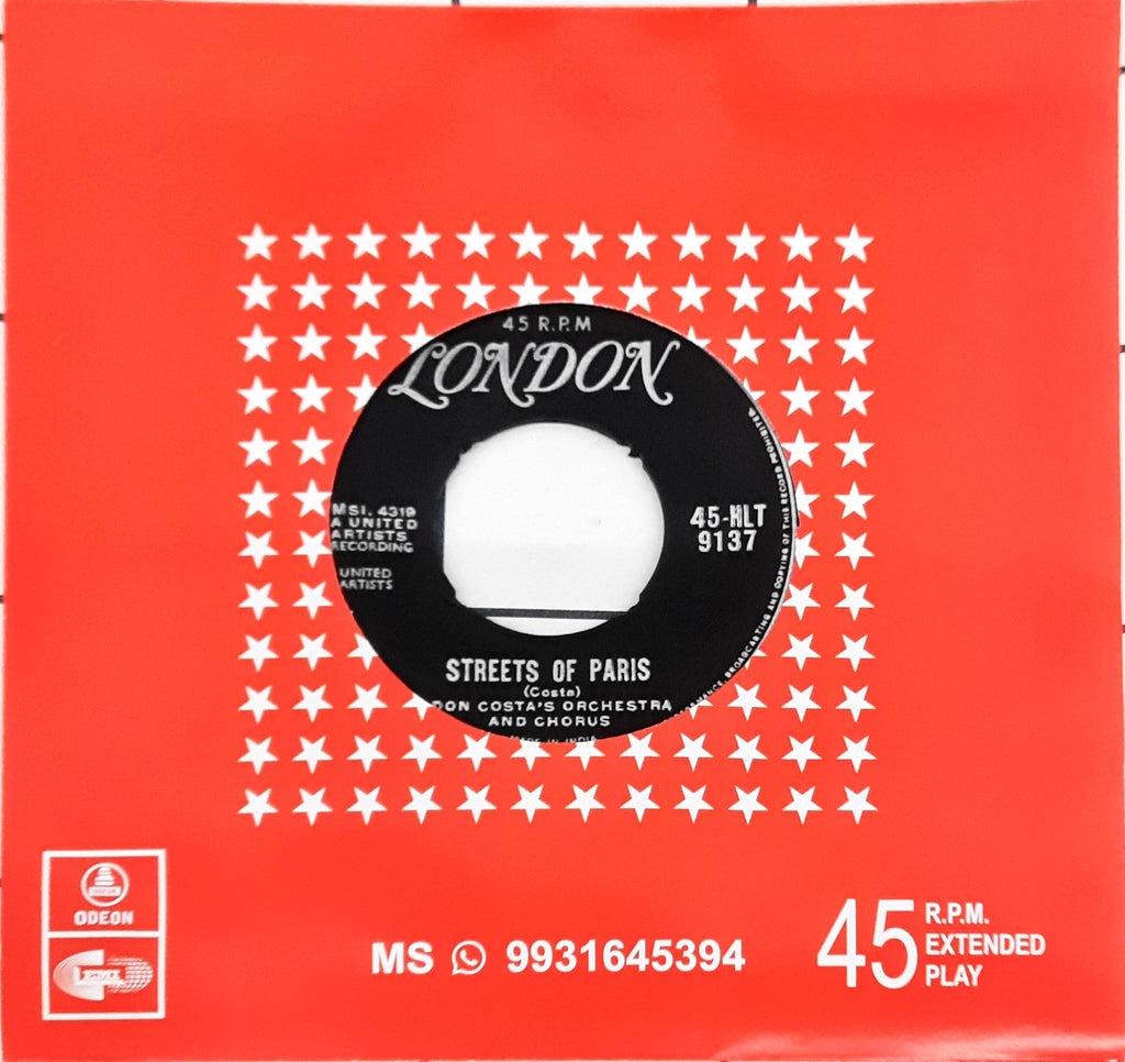 Don Costa's Orchestra And Chorus  - Theme From "The Unforgiven" (45-RPM)