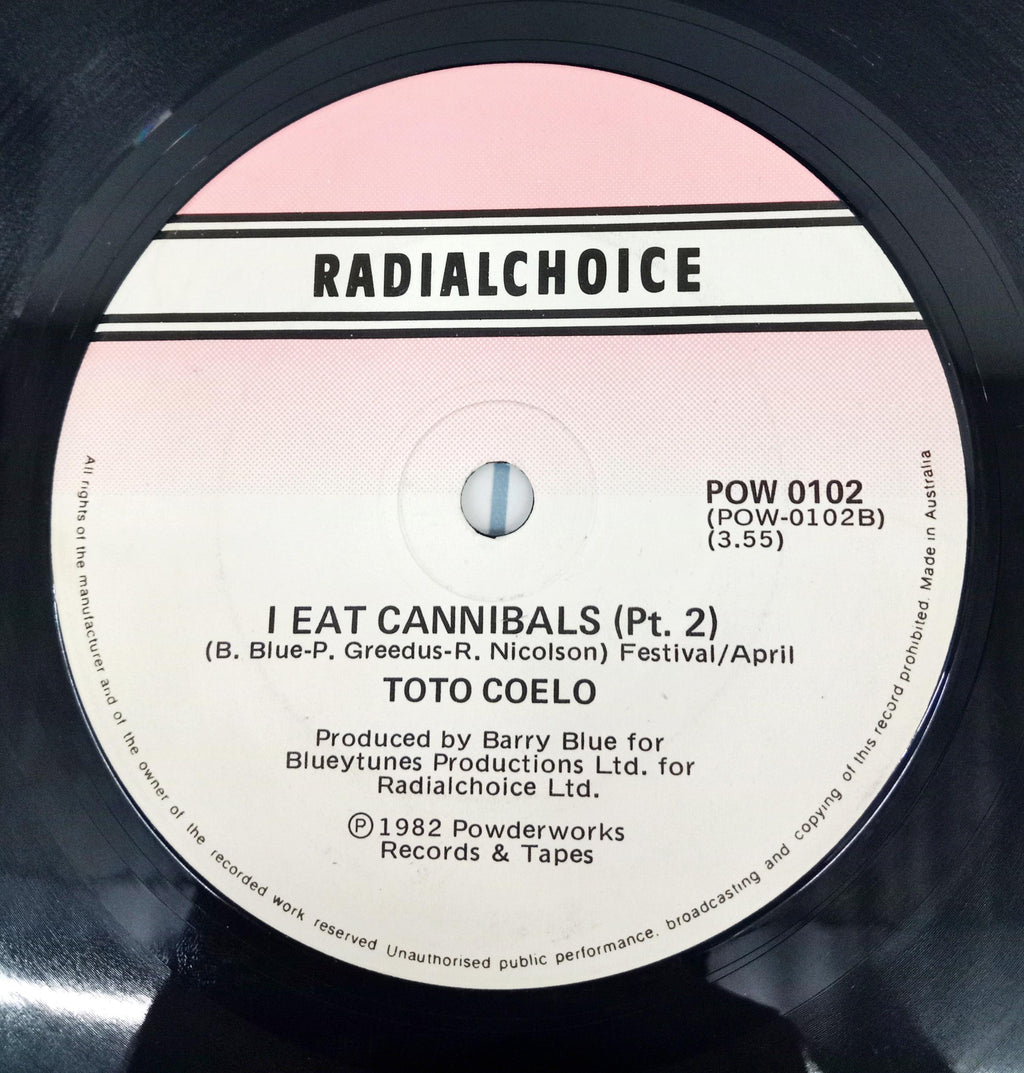Toto Coelo  - I Eat Cannibals (45-RPM)