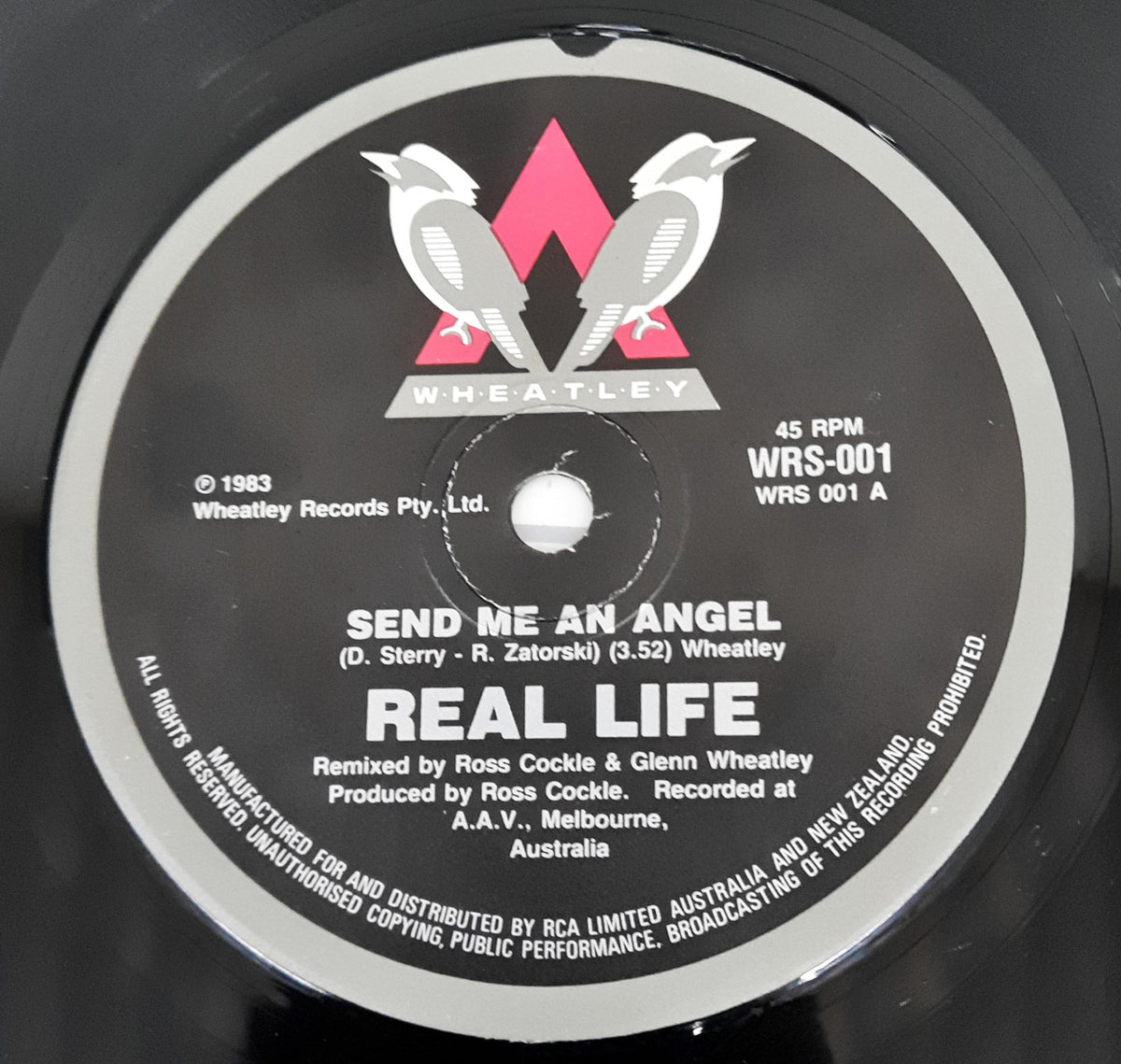 Real Life - Send Me An Angel (45-RPM)