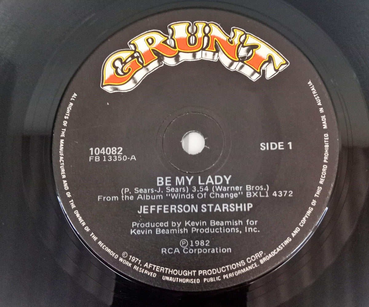 Jefferson Starship - Be My Lady (45-RPM)