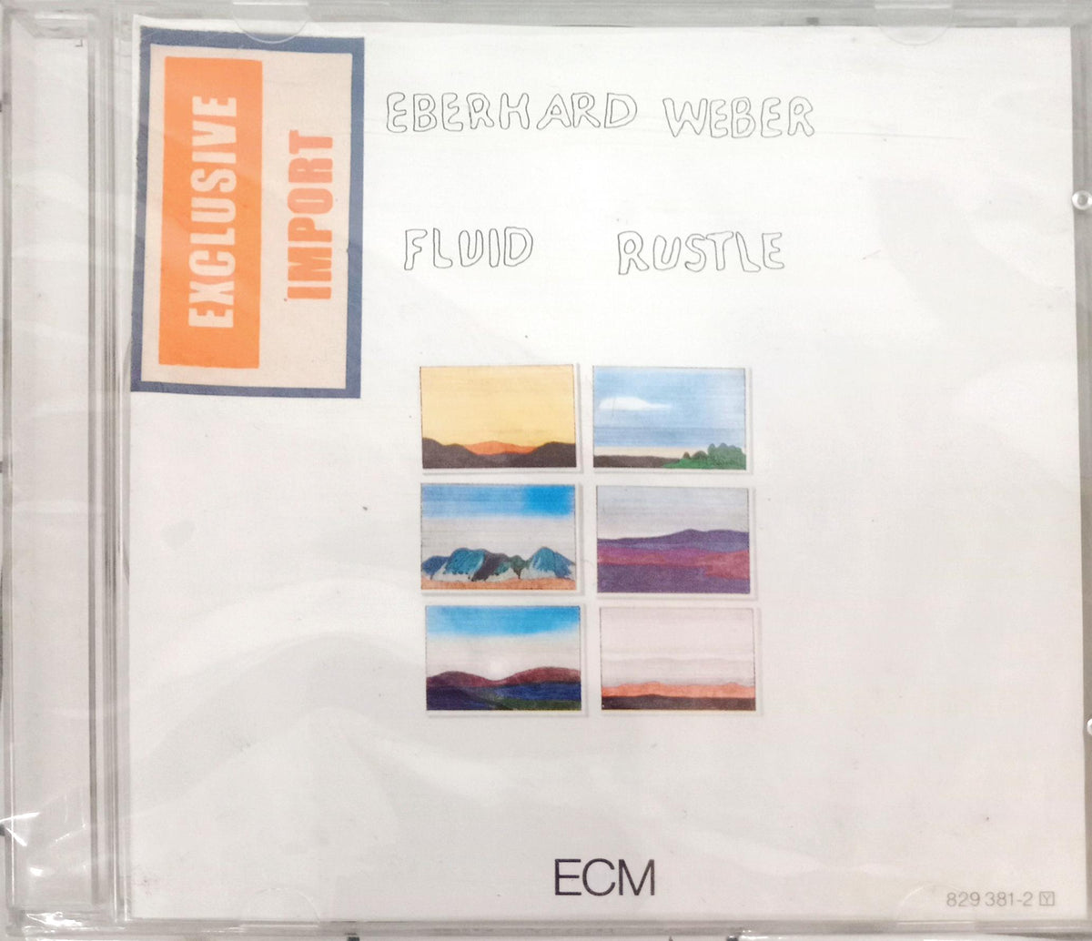 Eberhard Weber  - Fluid Rustle (CD)