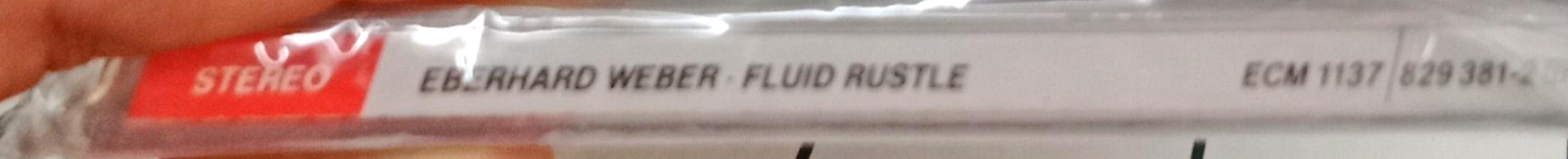 Fluid Rustle Buy Eberhard Weber - Fluid Rustle | Musiccircle – MusicCircle