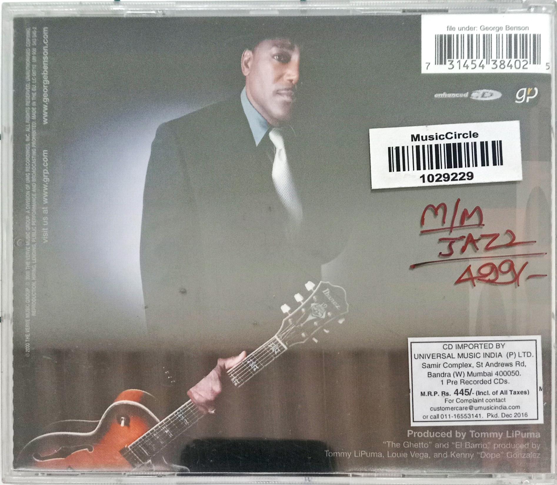 George Benson - Absolute Benson (CD)