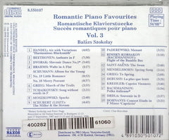 Balázs Szokolay -  Romantic Piano Favourites Vol. 3 (CD)